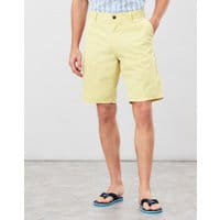 Mens Chino Shorts Classic Fit - PALE YELLOW