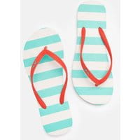Womens 210699 Womens Flip Flops - BLUE STRIPE