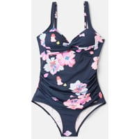Womens 208775 One Piece Swimsuit - NAVY FLORAL
