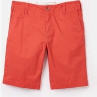 210455 Linen Mix Oxford Chino Short - RED