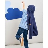 Boys Hemsby Zip Up Hooded Sweatshirt 3-12 Yr - FRENCH NAVY