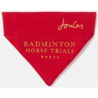 Womens Badminton Pet Bandana - RED