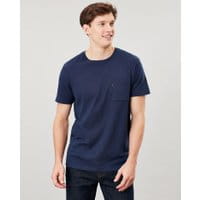 Mens Denton Plain Tee - FRENCH NAVY