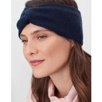 Womens Joanie Knitted Headband - FRENCH NAVY