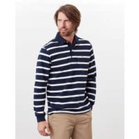 Mens Onside Rugby Shirt - NAVY STRIPE