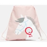Active Drawstring Bag - PINK HORSE