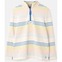Pip Half Zip Sweatshirt - CREAM MULTI STRIPE