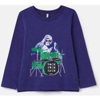 Boys Action Slim Fit T-Shirt 1-12 Years - BLUE GORILLA