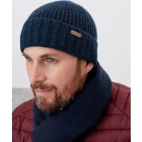Mens Bamburgh Knitted Hat - FRENCH NAVY
