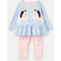 Babys Olivia Organically Grown Cotton Applique Set 0-24 Months
