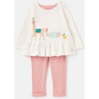 Babys Olivia Organically Grown Cotton Applique Set 0-24 Months