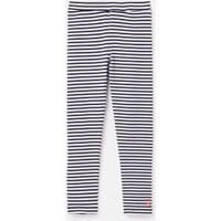 Girls Annie Ribbed Leggings 1-12 Years - NAVY SILVER STRIPE