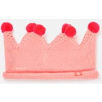 Girls Thora Knitted Crown - JUST BLUSH