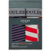 Mens Crown  Boxers 2 Pack - STRIPE DUO