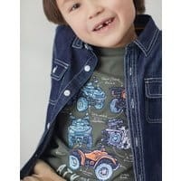 Boys Chamberline Denim Shirt 1-12 Years - DENIM