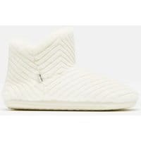 Cabin Luxe Faux Fur Lined Slippers - CREAM