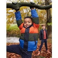 Boys Newbold Colourblock Padded Jacket 1-12 Years - MULTI