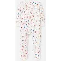 Babys Peter Rabbit Zippy Babygrow 0-9 Months - WHITE LEAVES PETER