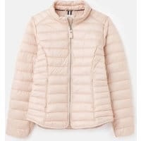 Womens Canterbury Short Luxe Padded Jacket - METALLIC PINK