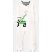Baby Boys Zippy Organically Grown Cotton Zip Sleepsuit 0-9 Months