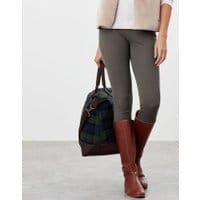 Womens Fulbrook Tweed Holdall - NAVY GREEN CHECK