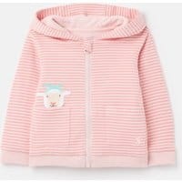Babys Tenley Character Zip Sweat 0-24 Months - PINK SHEEP