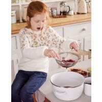 Girls Niamh Relaxed Fit Knit - GOLD LEOPARD