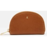 Womens Thurlow Half Moon Coin Wallet - TAN