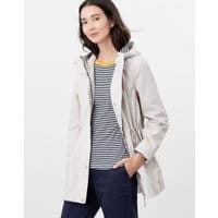 Womens Shoreside Waterproof Coat - IVORY