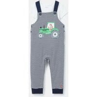 Baby Boys Wilbur Organically Grown Cotton Jersey Dungaree Set 0-24 Months
