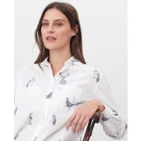 Amilla Dropped Shoulder Shirt - CHALK ANIMAL