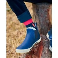Boys Rainwell Short Height Casual Rain Boot - BLUE
