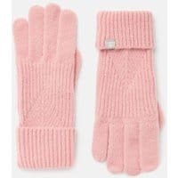 Womens Thurley Knitted Gloves - PALE PINK