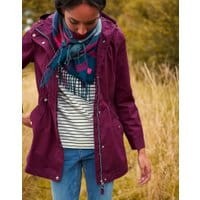 Womens Shoreside Waterproof Coat - PLUM