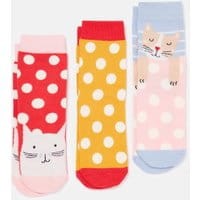 Brilliant Bamboo Socks 3 Pack - MULTI CAT
