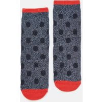 Sparkly Glitter Socks - NAVY METALLIC