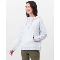 Womens Myra Heavyweight Hooded Sweatshirt - GREY MARL