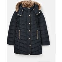 Girls Cherington Padded Coat 3-12 Years - MARINE NAVY