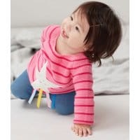 Baby Girls Winnie Knitted Sweater - PINK SHOOTING STAR