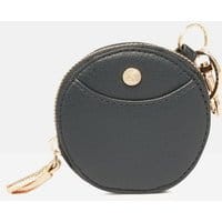 Womens Lila Round Pu Coin Wallet - FRENCH NAVY
