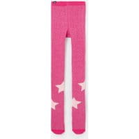 Partykins Glitzy Tights 3-12 Years - BRIGHT METALLIC PINK