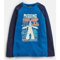 Boys Reeve Glow In The Dark T-Shirt 3-12Yr - LAGOON YETI