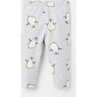 Larch Printed Leggings - GREY PENGUINS