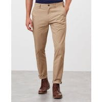Mens Slim Fit Chinos - LIGHT BROWN