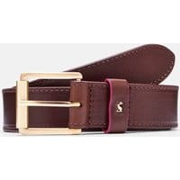 Womens Thurstow Leather Belt - TAN