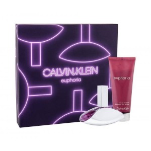 Calvin Klein Euphoria zestaw - woda perfumowana 50 ml + balsam do ciała 100 ml