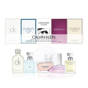 Calvin Klein Zestaw Miniaturek - Eternity woda perfumowana 5 ml + Euphoria woda perfumowana 4 ml + Calvin Klein Women woda perfumowana 5 ml + Eternity for women Air woda perfumowana 5 ml + CK One woda toaletowa 10 ml