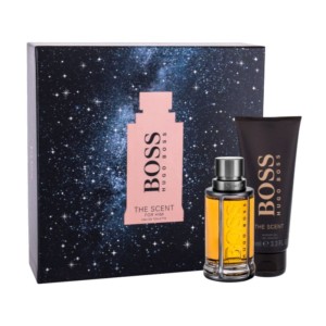 Hugo Boss Boss The Scent zestaw - woda toaletowa 50 ml + żel pod prysznic 100 ml