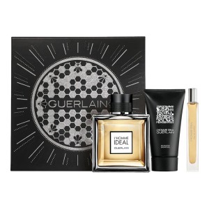 Guerlain L'Homme Ideal zestaw - woda toaletowa 100 ml + woda toaletowa 10 ml + żel pod prysznic 75 ml
