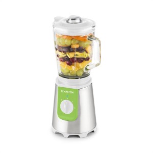 Klarstein Shiva, 350 W, zelená, stojaci mixér, mini smoothiemaker, 0,8l, bez PBA